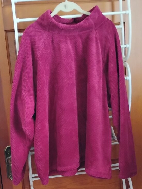 St. John's Bay Tops - St John's Bay Sherpa Pullover 2x